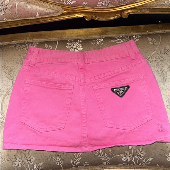 Prada Dresses & Skirts - Prada Pink Mini Skirt